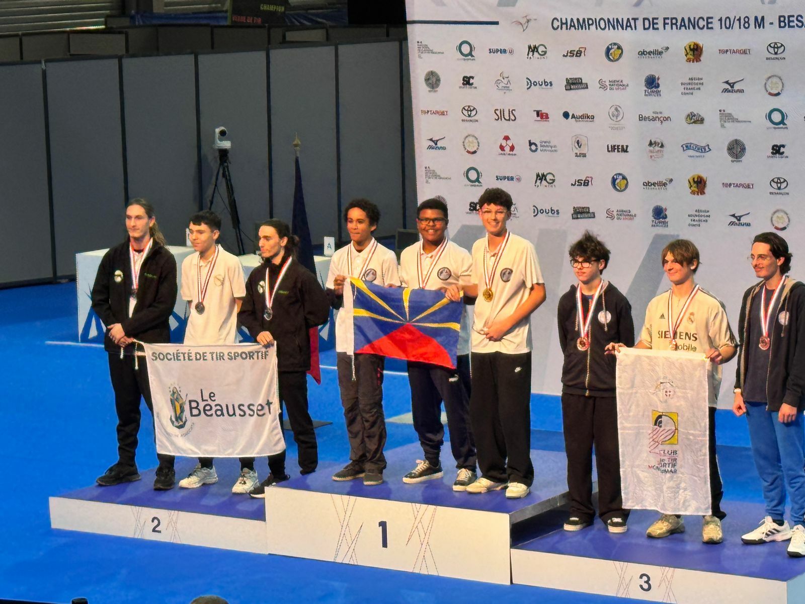 Magnifique résultats de nos jeunes athlètes au Championnat de France 10/18m 2026 à Besançon