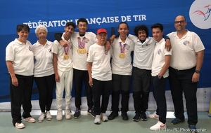 De très beaux résultats de la délégation de la Ligue Régionale au Championnat de France 10M de Tarbes