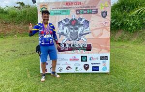 David GESLIN 1er super senior 1er senior 2eme overall, 2ème en carabine PCC et 1er au Shoot Off Standard à la Black Beard Trophy de La Guadeloupe